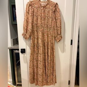 Dôen Monet Dress in Pink. Alley Floral size small